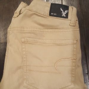 American eagle khaki jegging